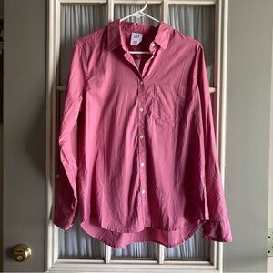 Gap Classic Fit Pink Cotton Buttondown Top